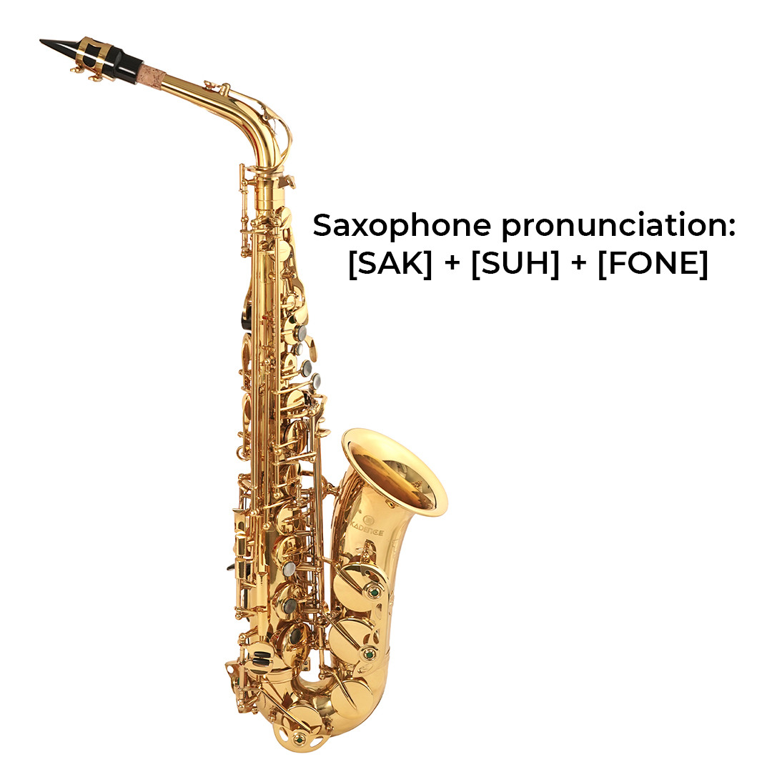 Easy Pronunciation Guide for Saxophone