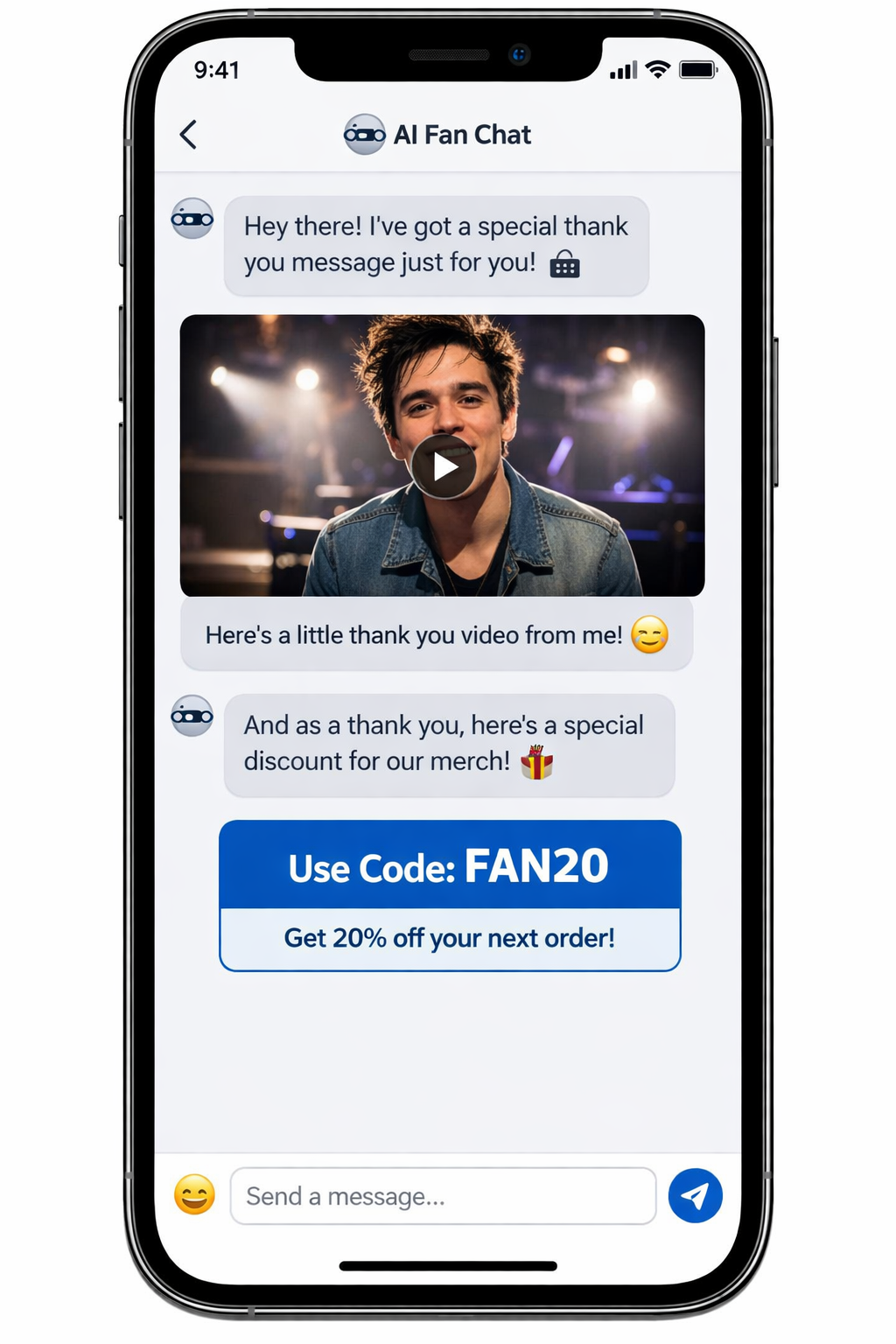 Automating engagement using Direct-to-Fan AI Marketing tools.