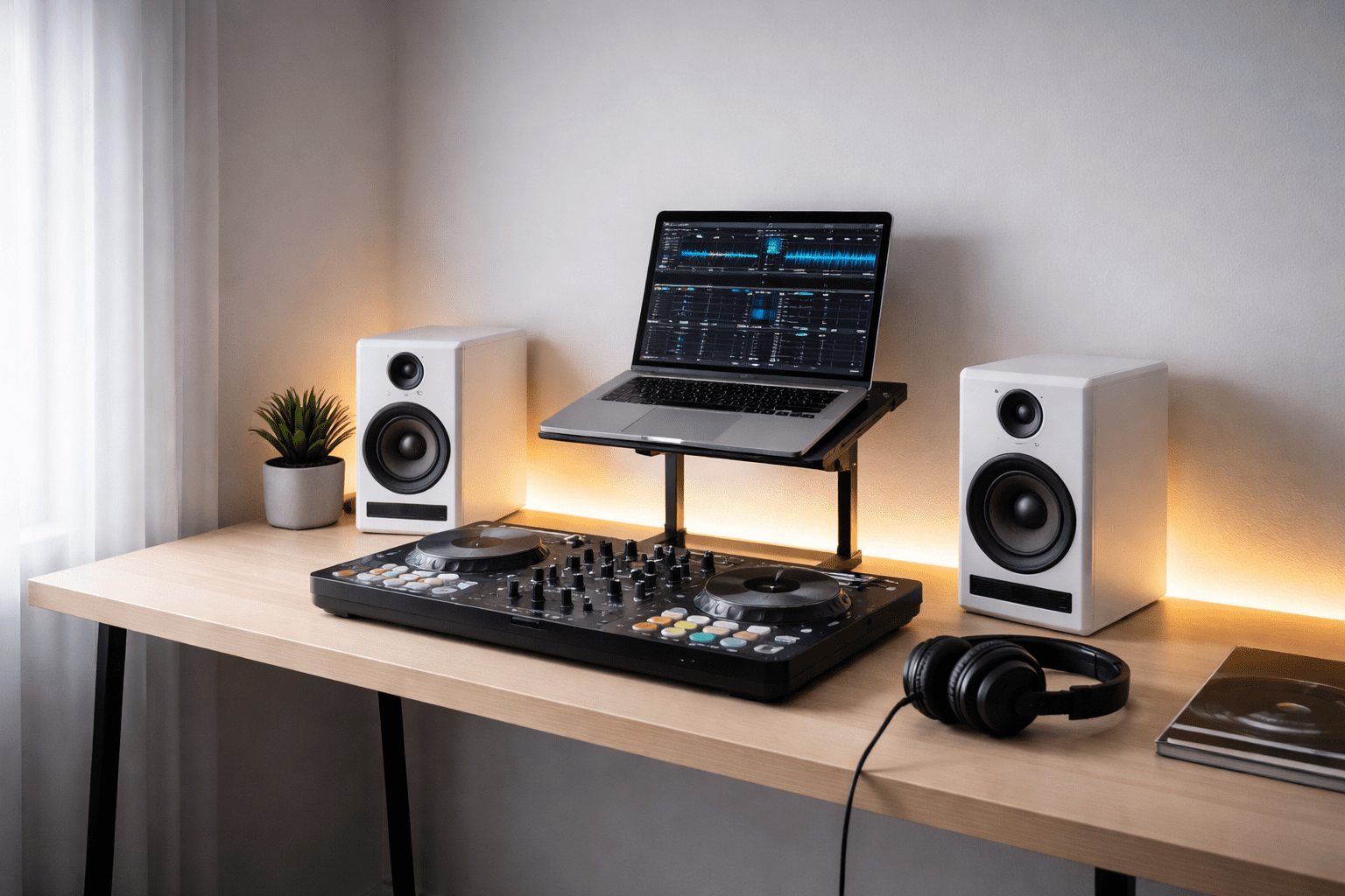 Complete Budget DJ Gear for Home Studio Setup for beginners.