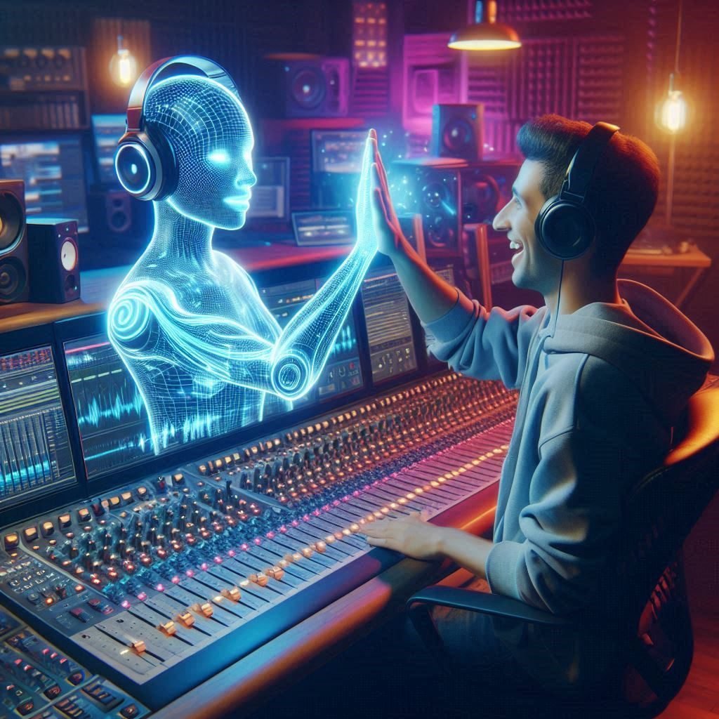 Human-AI collaboration in the Future of AI Music Technology.