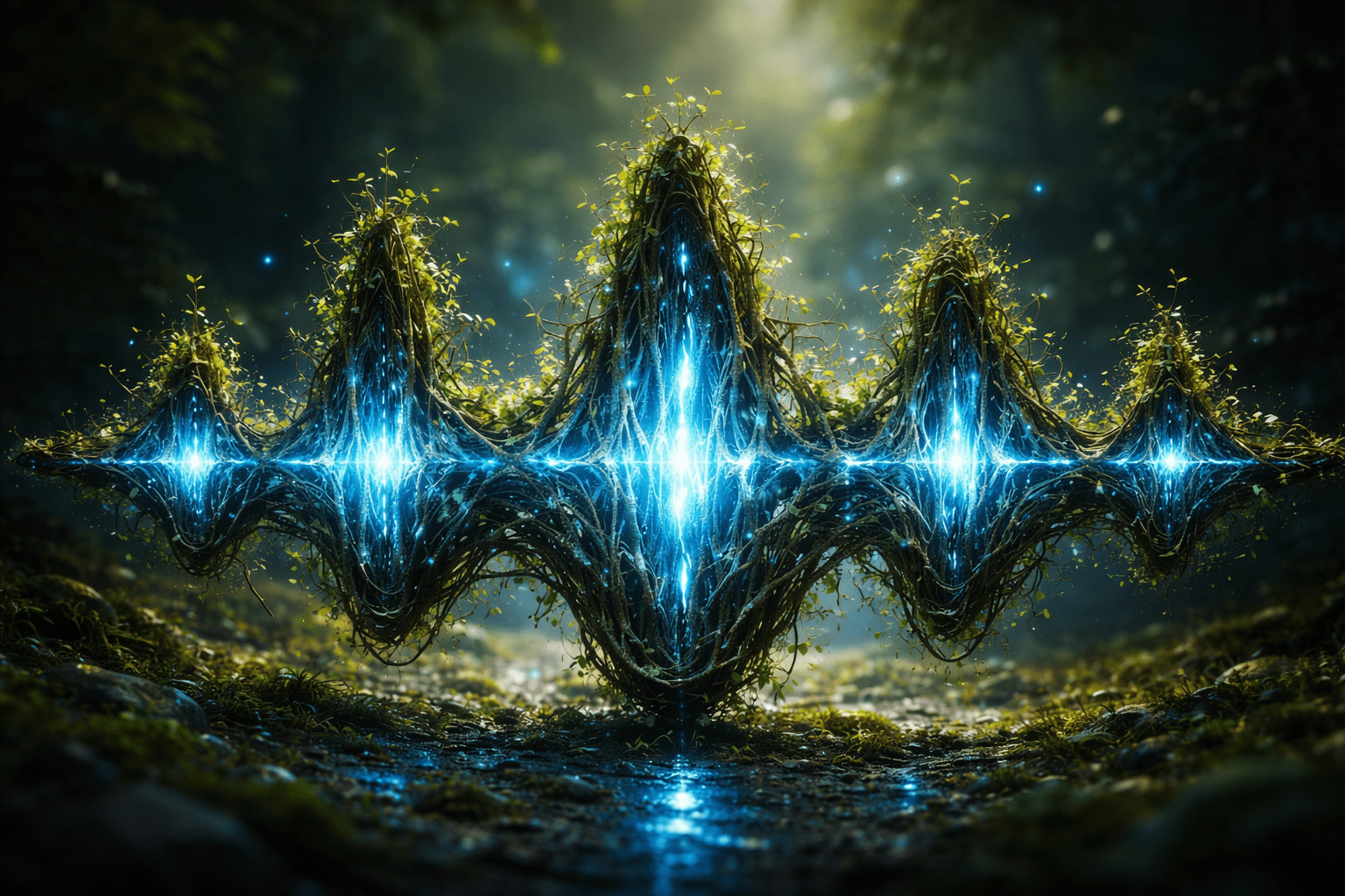 Visualizing the soul of Organic Soundscapes Hybrid DJing 2026.