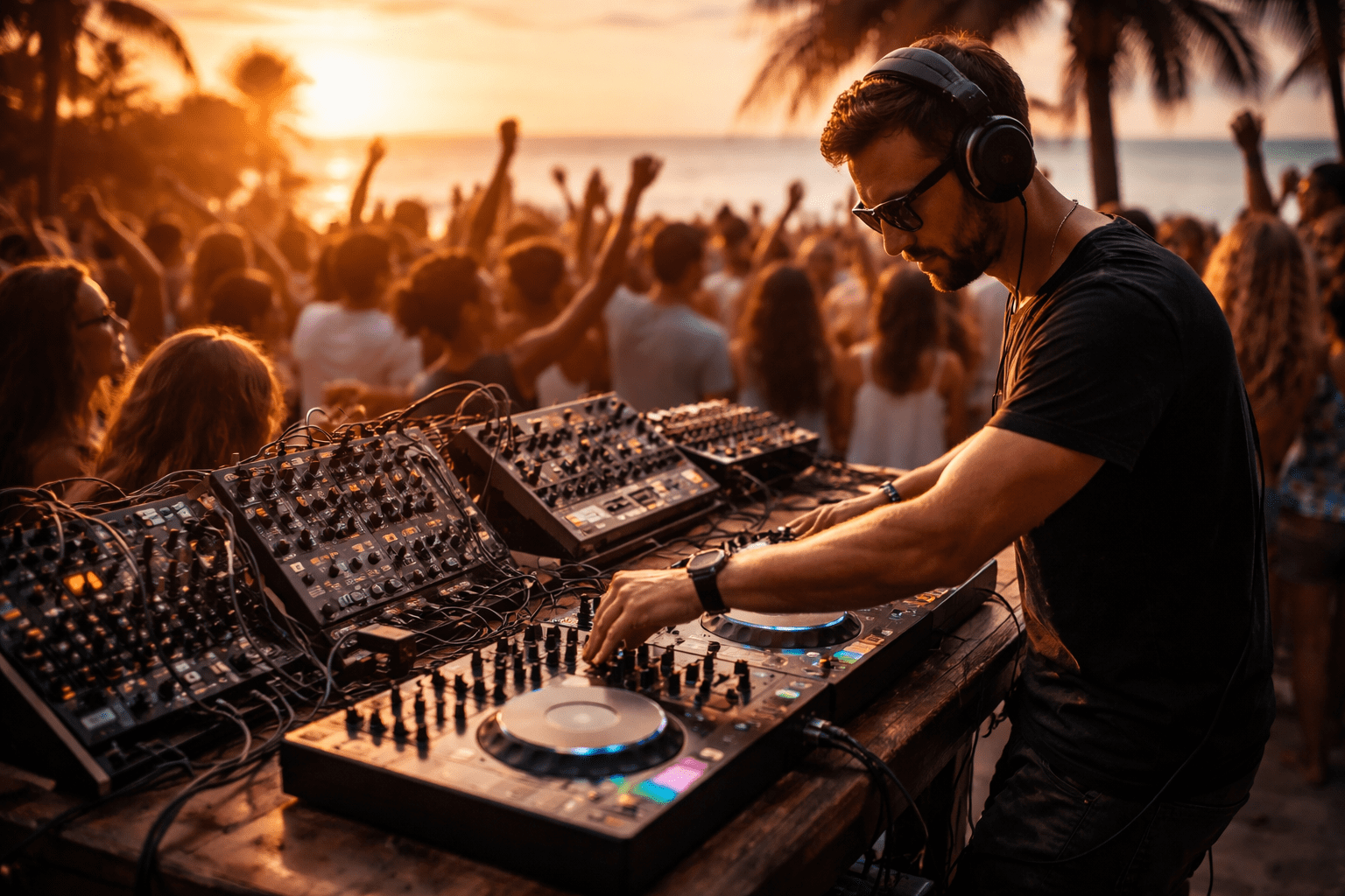 A live performance of Organic Soundscapes Hybrid DJing 2026.