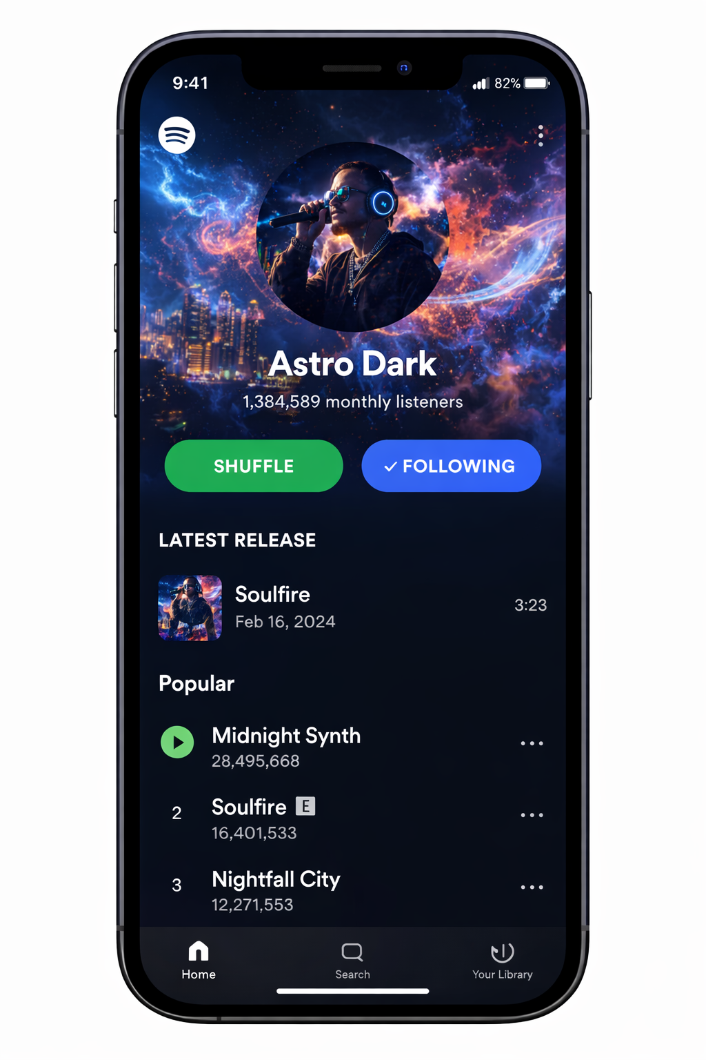 Using AI Visual Branding for Musicians to create high-engagement Spotify Canvas loops.