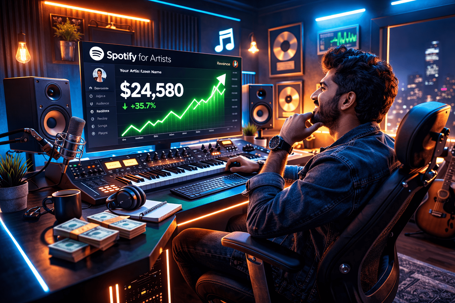 Complete Guide on How to Earn Money from Spotify for Artists.