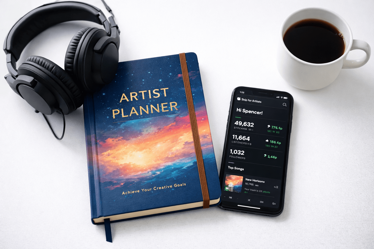 Digital and physical assets included when you Sell Independent Artist Growth Kits. 