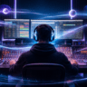 Spatial Audio Monetization technology being used in a professional music studio.